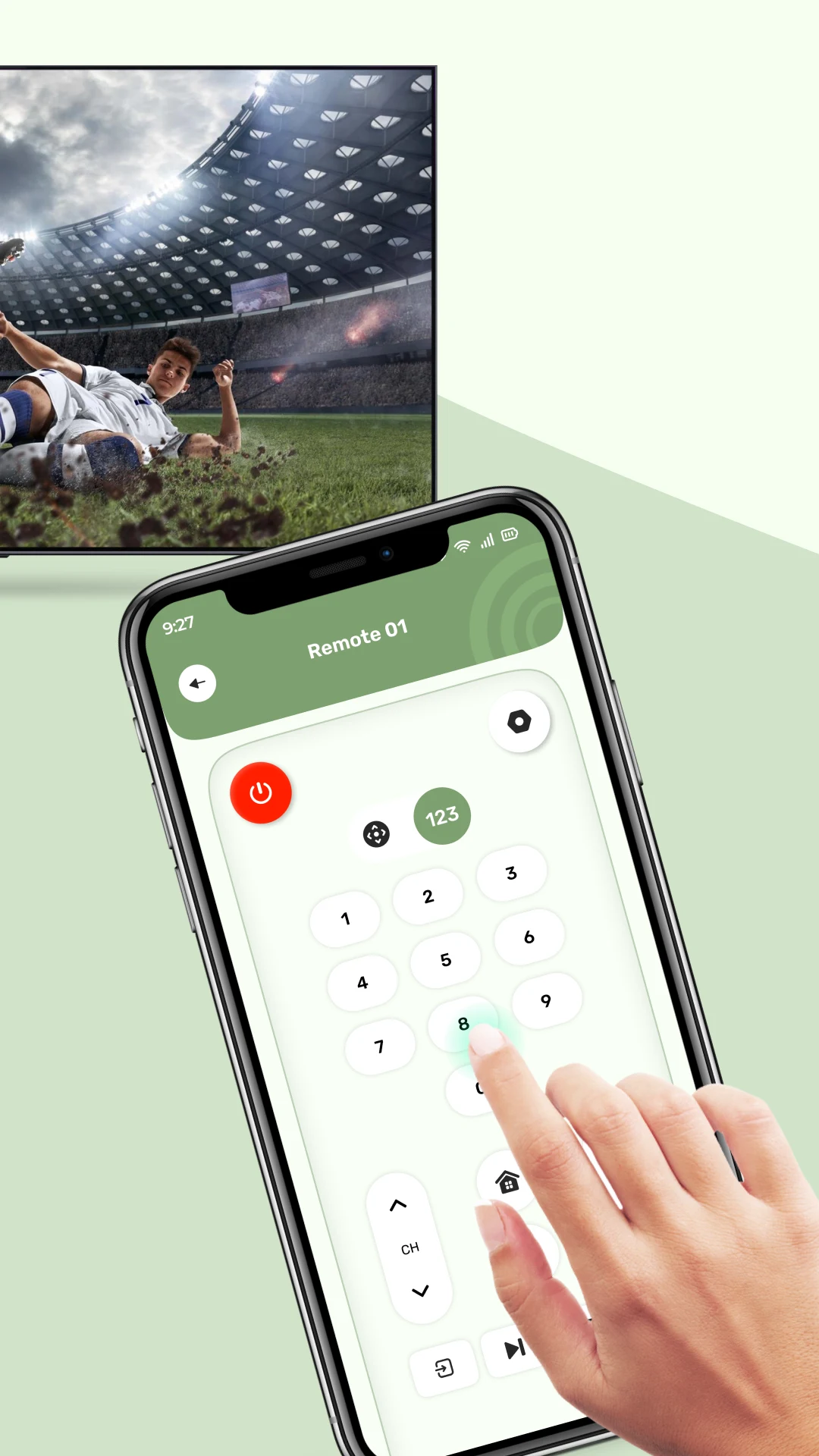 Remote for Sansui TV screenshot